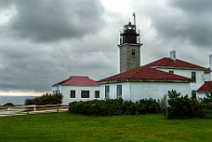 Storm Clouds Around Beavertail Lighthouse